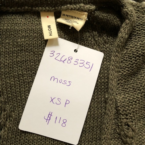 Anthropologie Tonal Tides Cardigan XSP - Picture 6 of 9